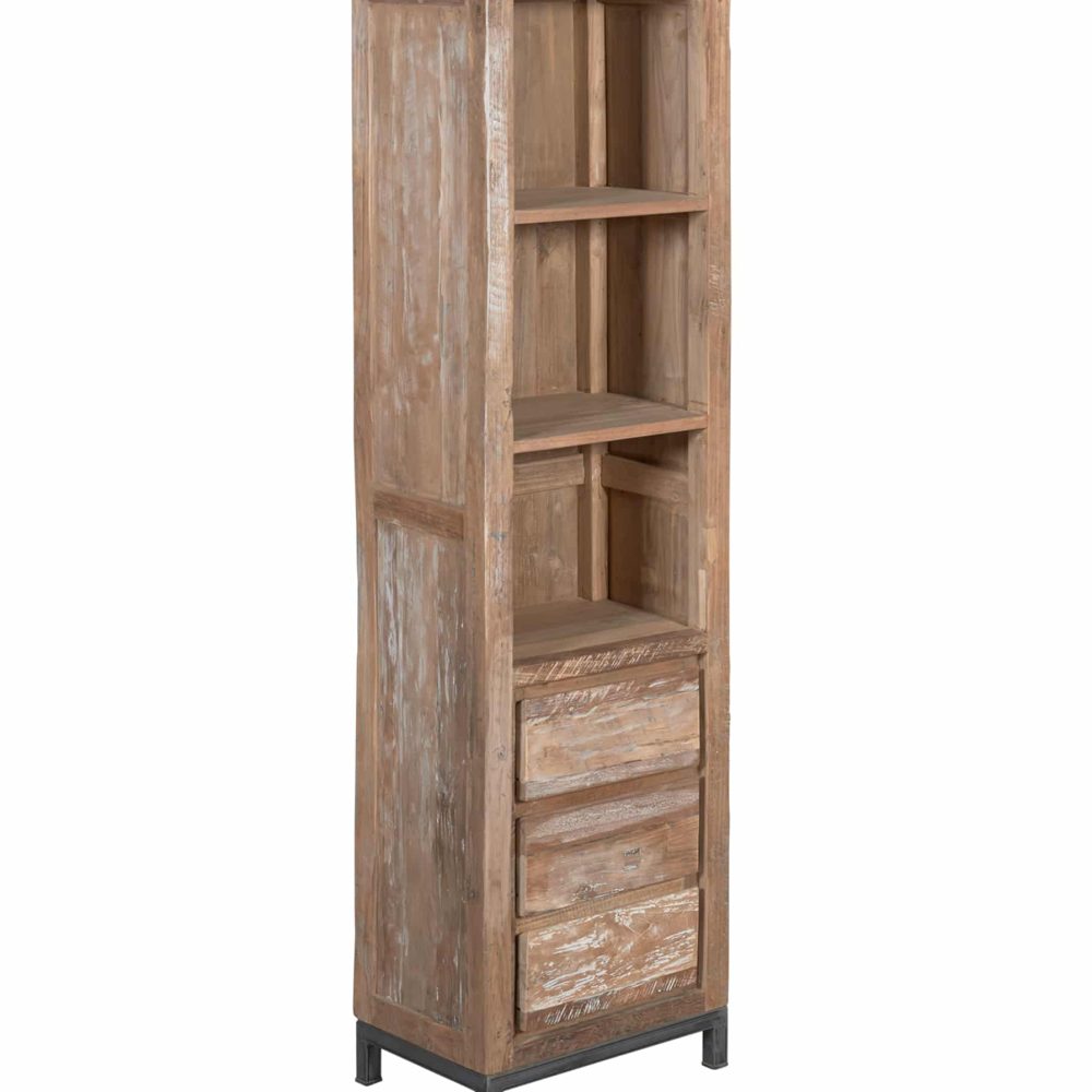 Boekenkast Venetië open