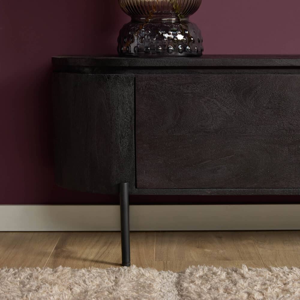 Alternative view of Excellent tv-meubel 120 Zwart
