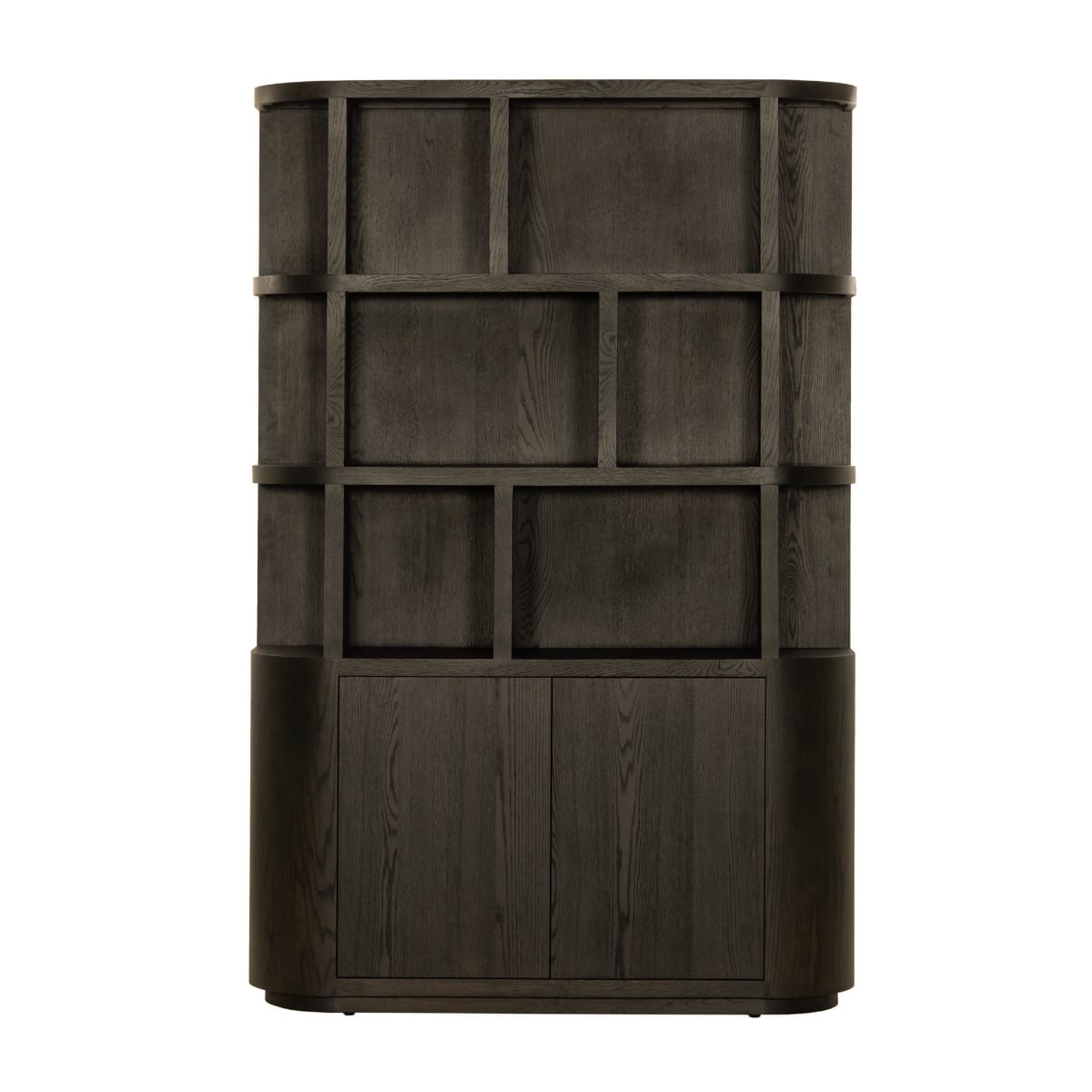 Novero Espresso 145cm Boekenkast