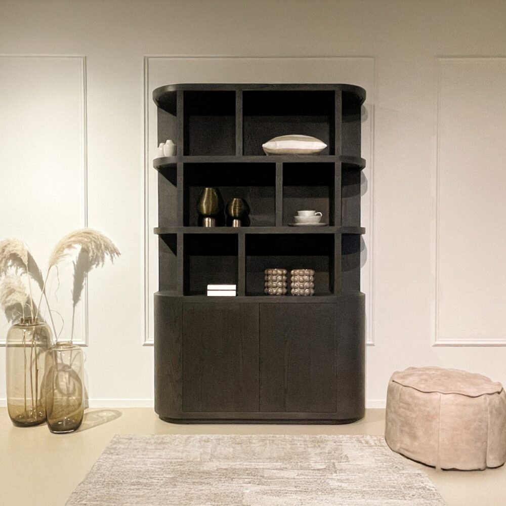 Novero Espresso 145cm Boekenkast - Afbeelding 5