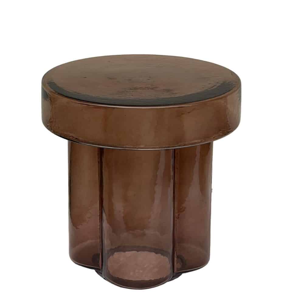 Brix Lio Smoke Brown 40cm bijzettafel - hoofdfoto
