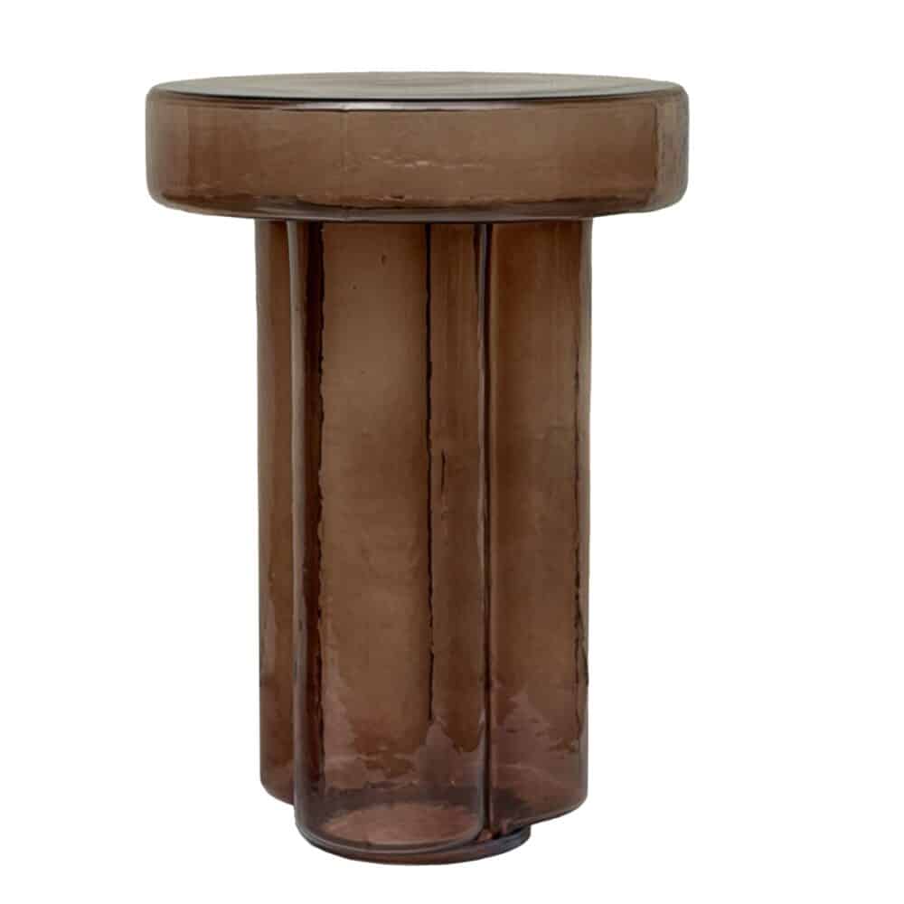 Brix Lio Smoke Brown 37cm bijzettafel