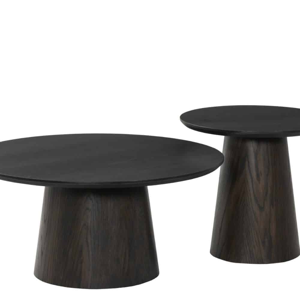 Novero Espresso 50cm Bijzettafel