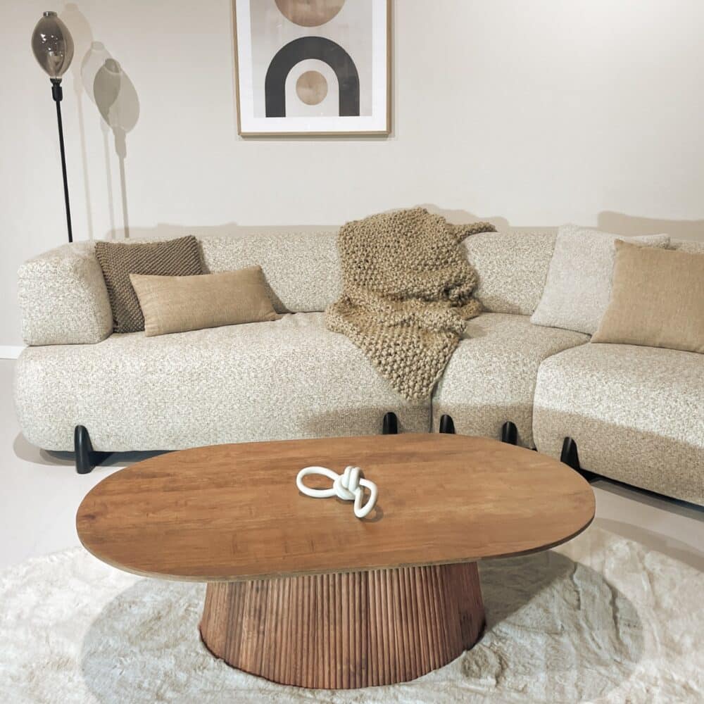 Salvator Oval 120 salontafel - sfeerbeeld